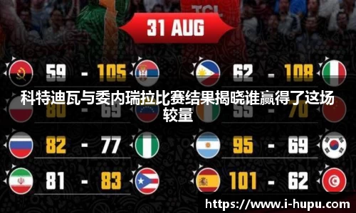 科特迪瓦与委内瑞拉比赛结果揭晓谁赢得了这场较量